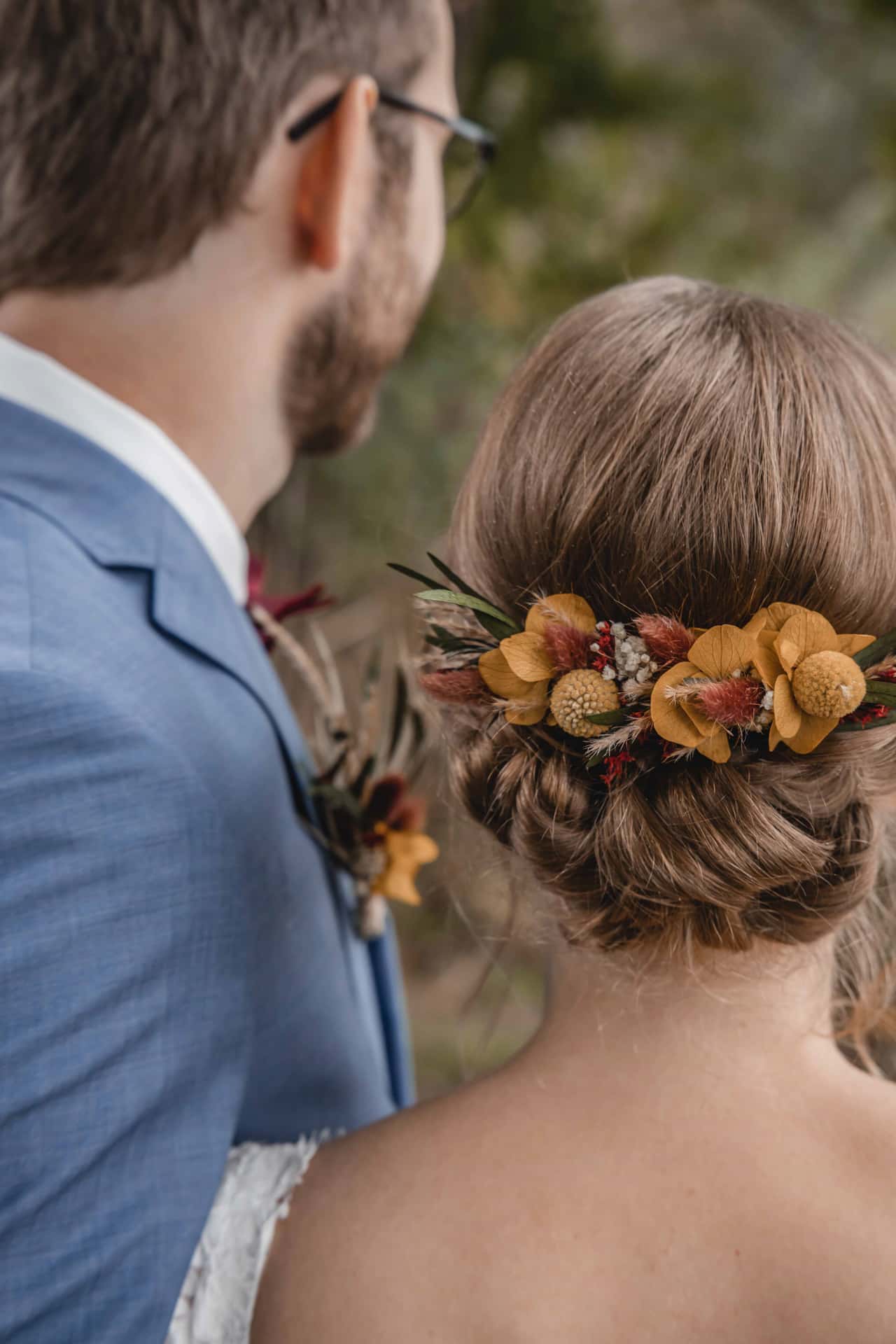 Emotionale Trauung bei einer Hochzeit im Donautal
