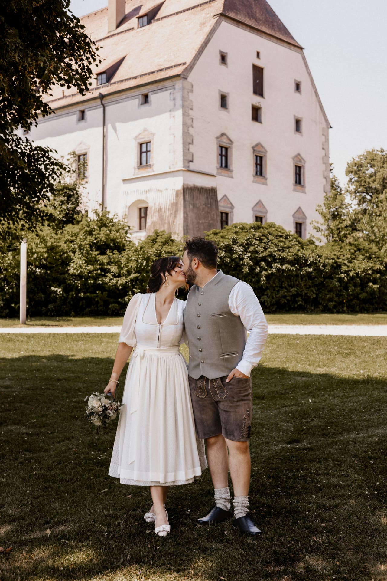 Paarmoment Schloss Obernzell